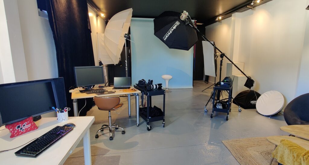 Photographe Le Mans - studio photo de 100m² en centre-ville