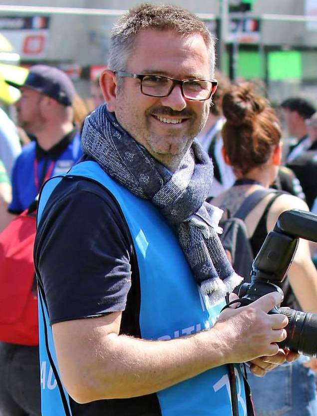 David Piolé, photographe reportage - portrait au circuit des 24 Heures du Mans
