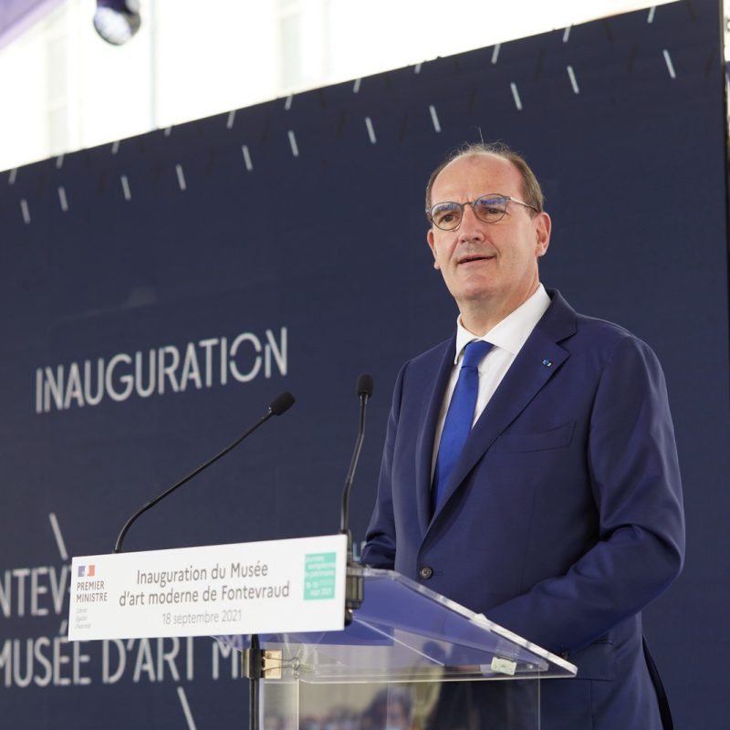 Reportage institutionnel - inauguration du Musée d'art moderne de Fontevraud, discours du Premier Ministre
